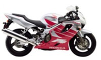 Mejores 1999-2000 CBR600 F4 Carenado