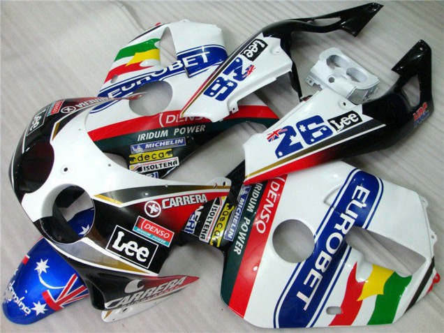 Mejores 1990-1998 Carrera Eurobet Honda CBR250RR Carenados Moto