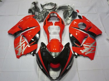 Mejores 1997-2007 Calcomanía Plateada Roja & Negra Suzuki GSXR 1300 Carenados Moto