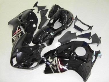 Mejores 1997-2007 Negro Brillante Suzuki GSXR 1300 Carenados Moto