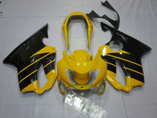 Mejores 1999-2000 Amarillo Brillante & Negro Honda CBR600 F4 Carenados Moto