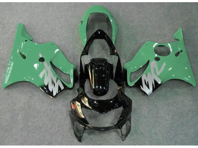 Mejores 1999-2000 Verde Brillante Honda CBR600 F4 Carenados Moto