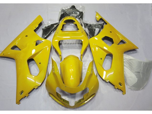 Mejores 2001-2003 Amarillo Brillante Suzuki GSXR 600-750 Carenados Moto