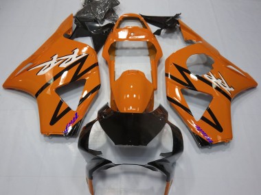 Mejores 2002-2003 Hoja Naranja Oscuro Brillante Honda CBR954RR Carenados Moto