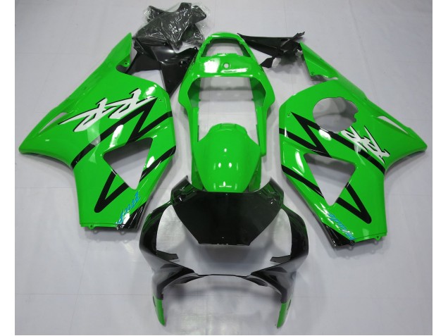 Mejores 2002-2003 Hoja Verde Brillante Honda CBR954RR Carenados Moto