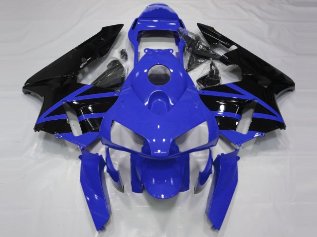 Mejores 2003-2004 Azul Brillante Honda CBR600RR Carenados Moto