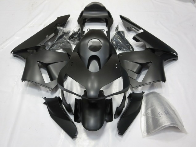 Mejores 2003-2004 Negro Mate Honda CBR600RR Carenados Moto