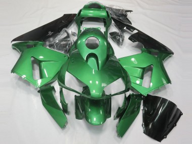 Mejores 2003-2004 Verde Brillante Honda CBR600RR Carenados Moto