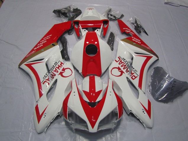 Mejores 2004-2005 Diseño Especial De Oro Rojo Honda CBR1000RR Carenados Moto