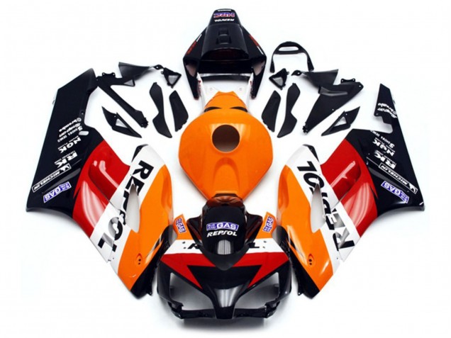 Mejores 2004-2005 Oscuro Repsol Honda CBR1000RR Carenados Moto