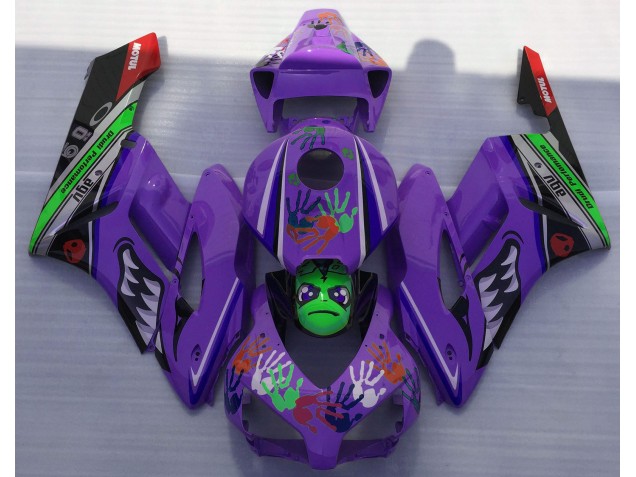 Mejores 2004-2005 Tiburón Morado Honda CBR1000RR Carenados Moto