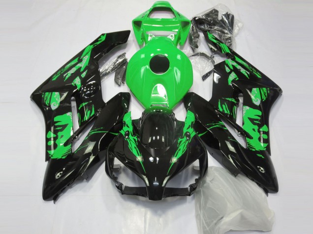 Mejores 2004-2005 Verde Le Mis Honda CBR1000RR Carenados Moto