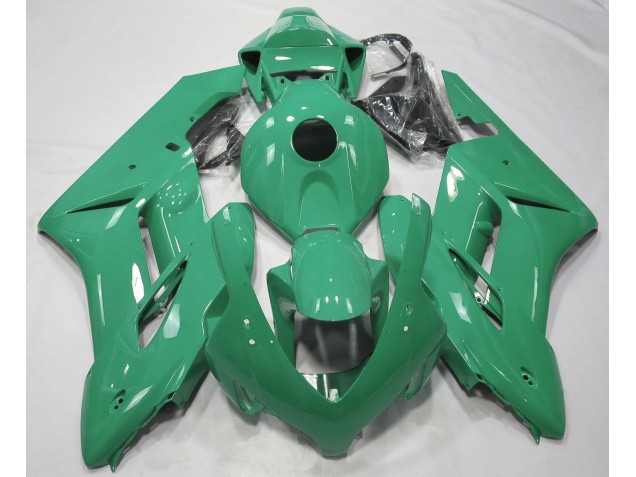 Mejores 2004-2005 Verde Liso Brillante Honda CBR1000RR Carenados Moto