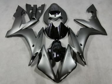 Mejores 2004-2006 Gris Mate & Negro Brillante Yamaha R1 Carenados Moto