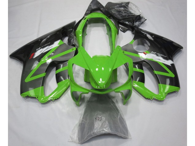 Mejores 2004-2007 Verde Brillante & Gris Honda CBR600 F4i Carenados Moto