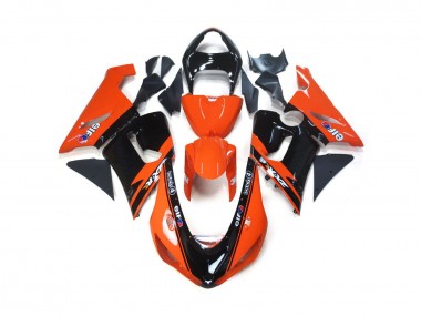 Mejores 2005-2006 Naranja & Negro Elf Kawasaki ZX6R Carenados Moto