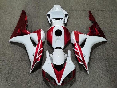 Mejores 2006-2007 Caramelo Rojo & Blanco Honda CBR1000RR Carenados Moto