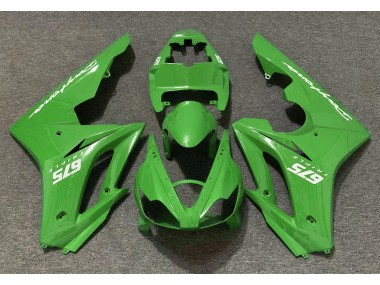 Mejores 2006-2008 Verde Brillante Triumph Daytona 675 Carenados Moto