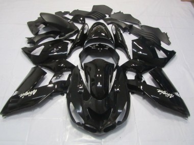 Mejores 2006-2011 Ninja Negro Kawasaki ZX14R Carenados Moto