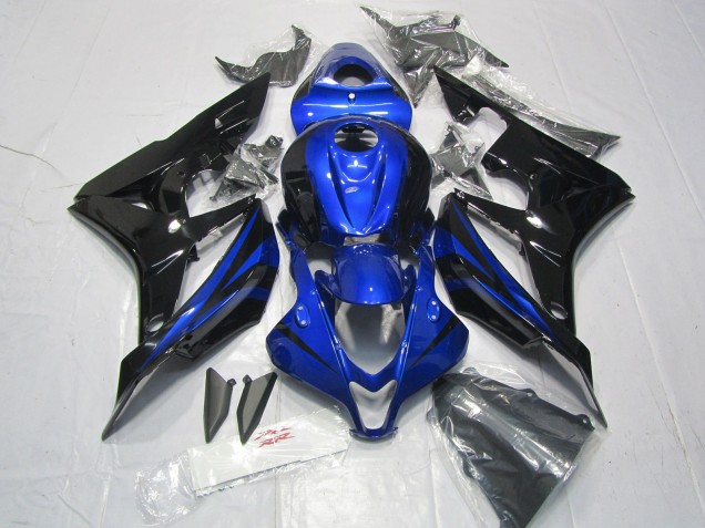 Mejores 2007-2008 Brillo Azul Profundo Honda CBR600RR Carenados Moto