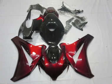 Mejores 2008-2011 Rojo Caramelo & Negro Honda CBR1000RR Carenados Moto