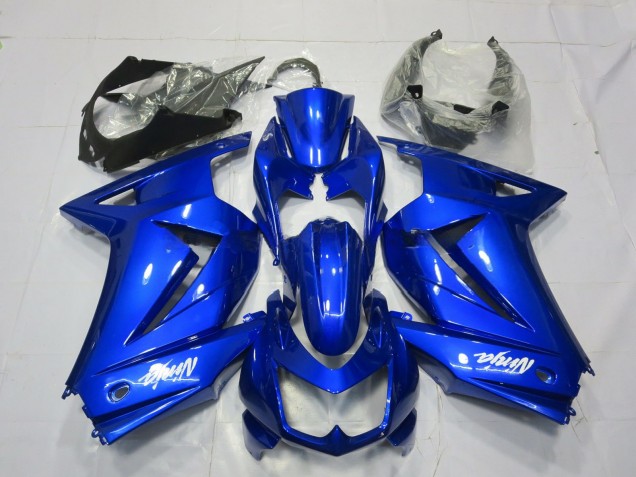 Mejores 2008-2012 Azul Brillante Kawasaki Ninja 250 Carenados Moto