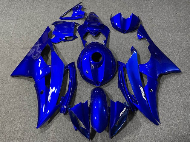 Mejores 2008-2016 Azul Profundo Yamaha R6 Carenados Moto