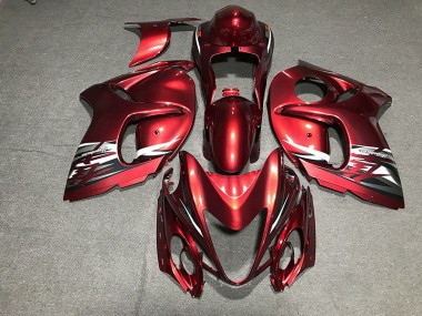 Mejores 2008-2020 Rojo Brillante Suzuki GSXR 1300 Carenados Moto