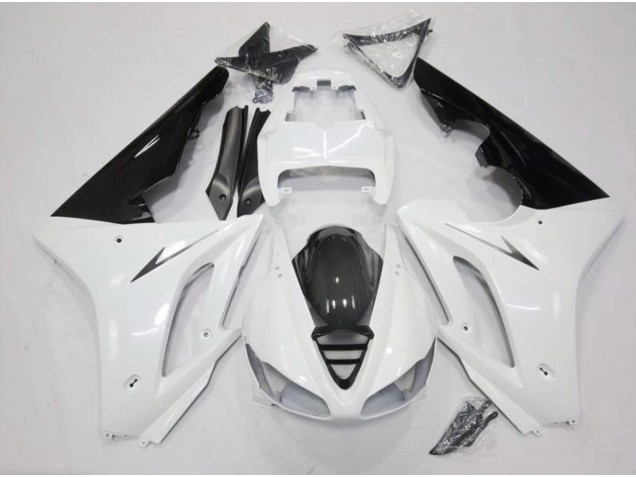 Mejores 2009-2012 Blanco Brillante Triumph Daytona 675 Carenados Moto