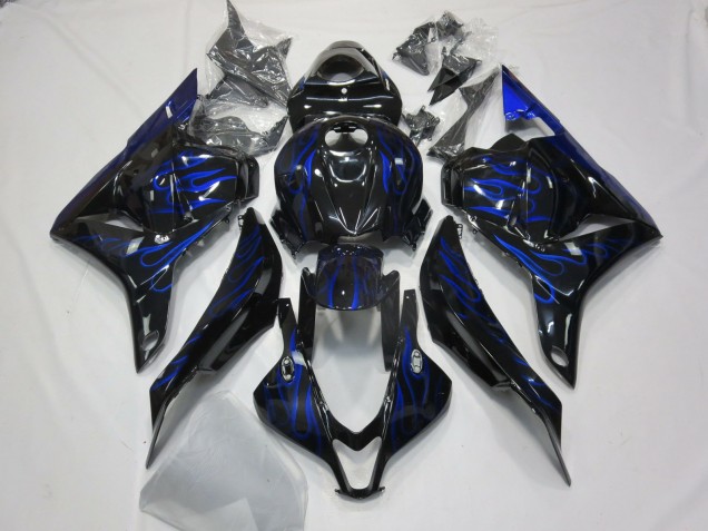 Mejores 2009-2012 Llama Azul Honda CBR600RR Carenados Moto