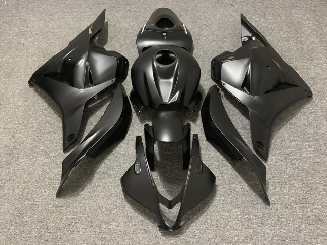 Mejores 2009-2012 Negro Mate Honda CBR600RR Carenados Moto