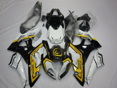 Mejores 2009-2014 Alienígena Azul & Blanco BMW S1000RR Carenados Moto