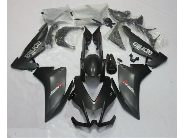 Mejores 2010-2015 Negro Mate Completo Aprilia RSV4 1000 Carenados Moto