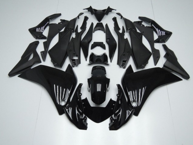 Mejores 2011-2014 Negro Brillante Honda CBR250RR Carenados Moto