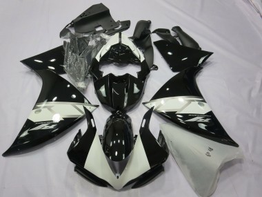 Mejores 2012-2014 Negro Plata Blanco Yamaha R1 Carenados Moto