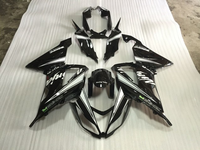 Mejores 2013-2018 Ninja Negro Kawasaki ZX6R Carenados Moto