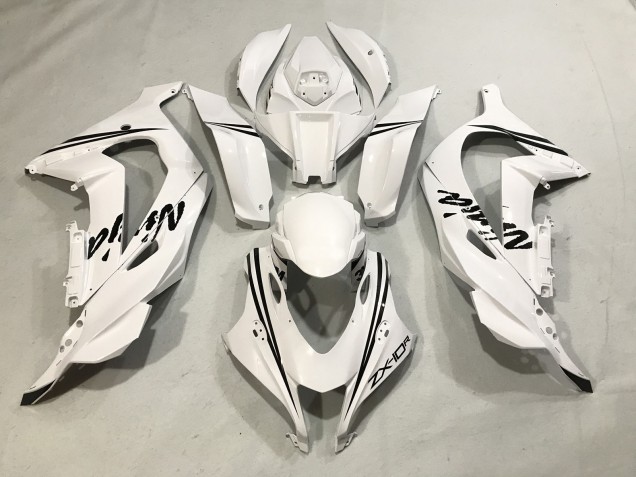 Mejores 2016-2019 Ninja Blanco Kawasaki ZX10R Carenados Moto