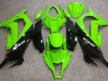 Mejores 2016-2019 Verde Brillante & Verde R Kawasaki ZX10R Carenados Moto