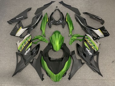 Mejores 2018-2023 Estilo Verde Esmeralda OEM Kawasaki Ninja 400 Carenados Moto